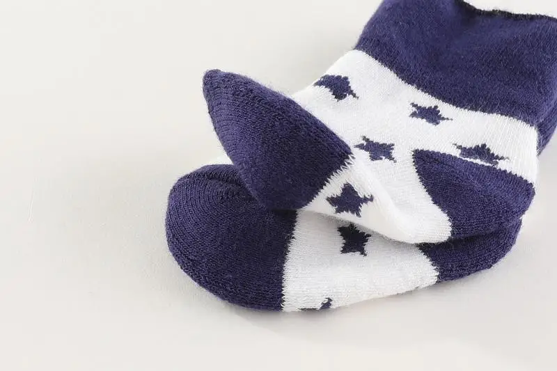 Unisex 5 Pairs Cotton Baby Boys Socks Newborn Solid Color Baby Girls Socks Sets 0-12M Infant Supplies Accessories Bebes