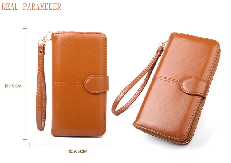 Hot Sale Women Wallet Leather Clutch Brand Coin Purse Female Wallet Card Holder Long Lady Clutch Carteira Feminina
