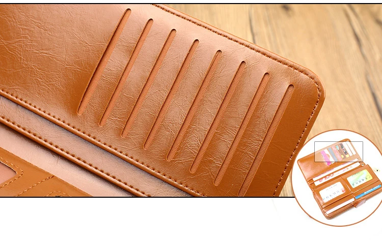 Hot Sale Women Wallet Leather Clutch Brand Coin Purse Female Wallet Card Holder Long Lady Clutch Carteira Feminina