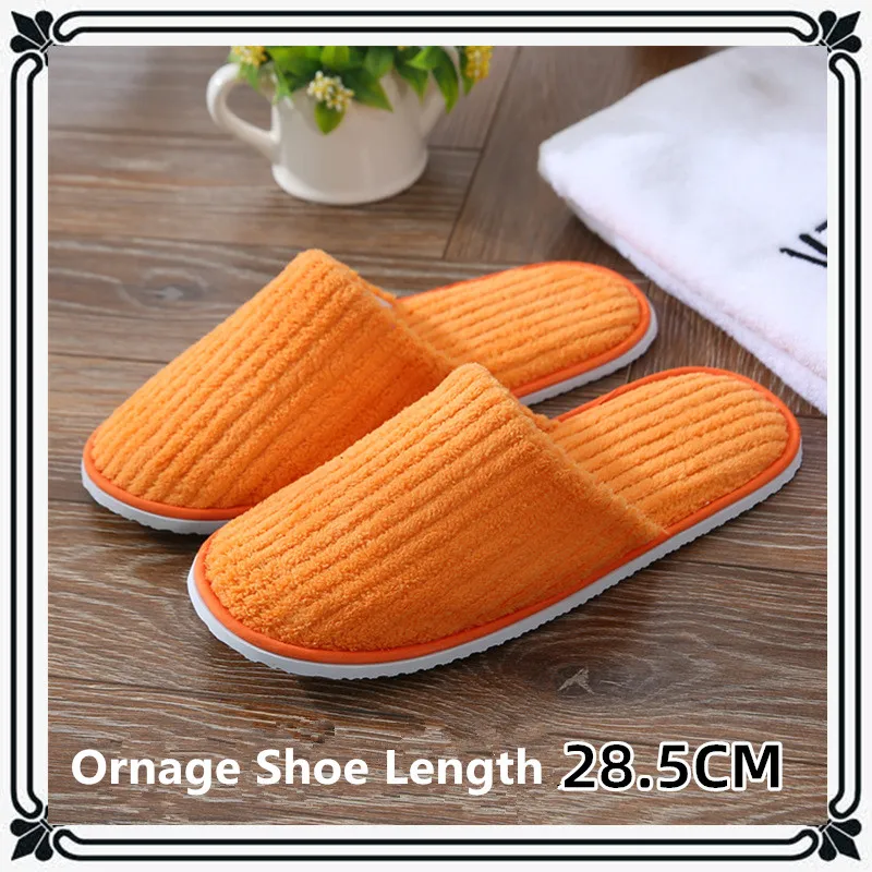 5 Pairs Winter Slippers Men Women Hotel Disposable Slides Home Travel Sandals Hospitality Footwear One Size on Sale