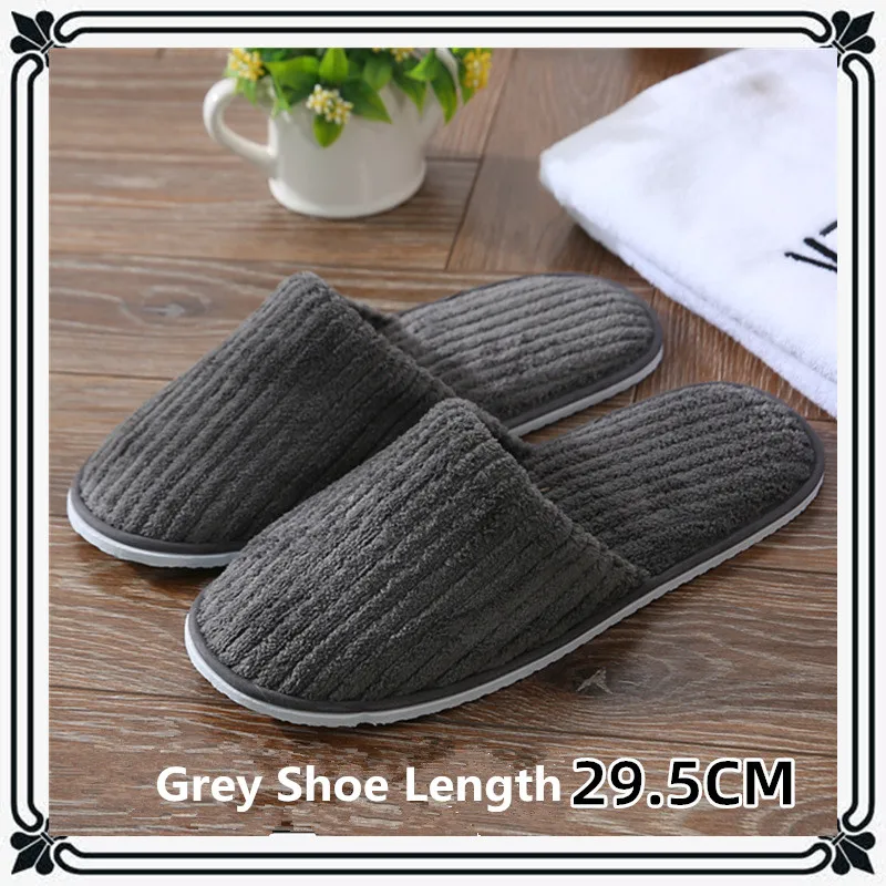 5 Pairs Winter Slippers Men Women Hotel Disposable Slides Home Travel Sandals Hospitality Footwear One Size on Sale