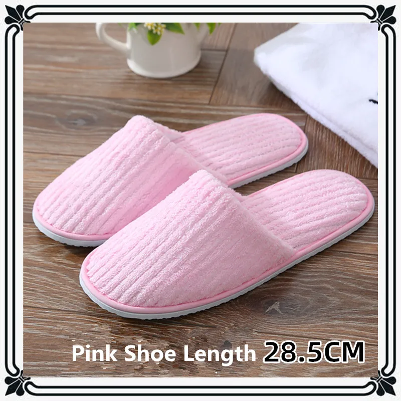 5 Pairs Winter Slippers Men Women Hotel Disposable Slides Home Travel Sandals Hospitality Footwear One Size on Sale