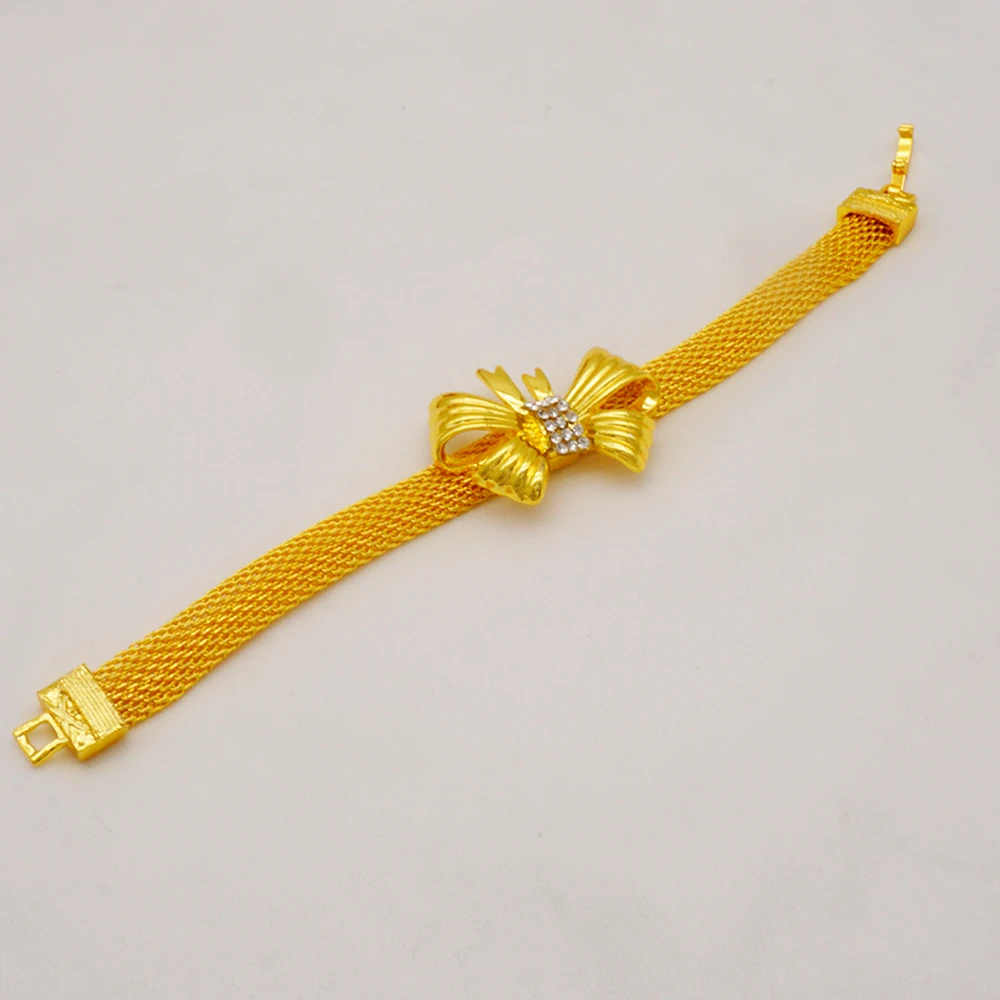 Dubai Gold Color Jewelry Sets African Indian Wedding Bridal Wife Gifts Necklace Bracelet Earrings Ring Jewelry for Women 2022