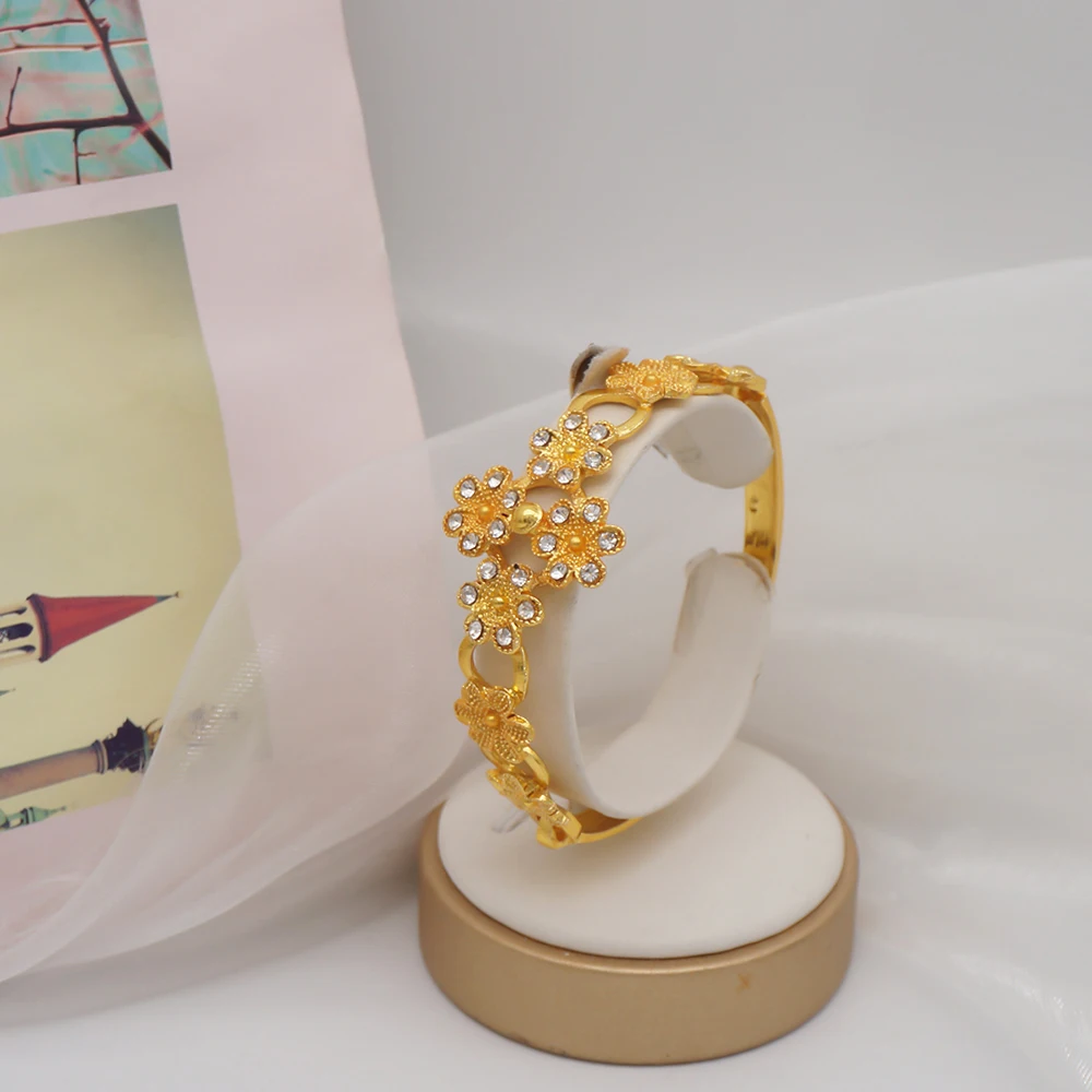 Dubai Gold Color Jewelry Sets African Indian Wedding Bridal Wife Gifts Necklace Bracelet Earrings Ring Jewelry for Women 2022
