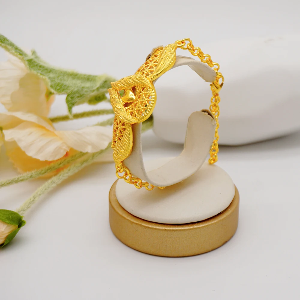 Dubai Gold Color Jewelry Sets African Indian Wedding Bridal Wife Gifts Necklace Bracelet Earrings Ring Jewelry for Women 2022