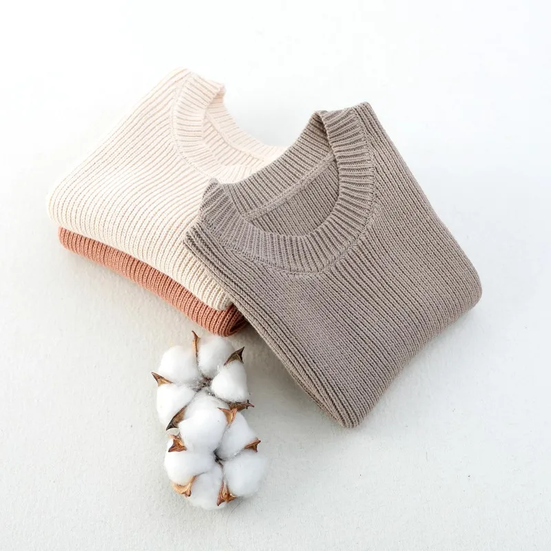 Baby Girls Sweaters Baby Girl Solid Sleeveless Pullover Vest Baby Boys Sweaters Knit Vest Kids Toddler Autumn Outerwear