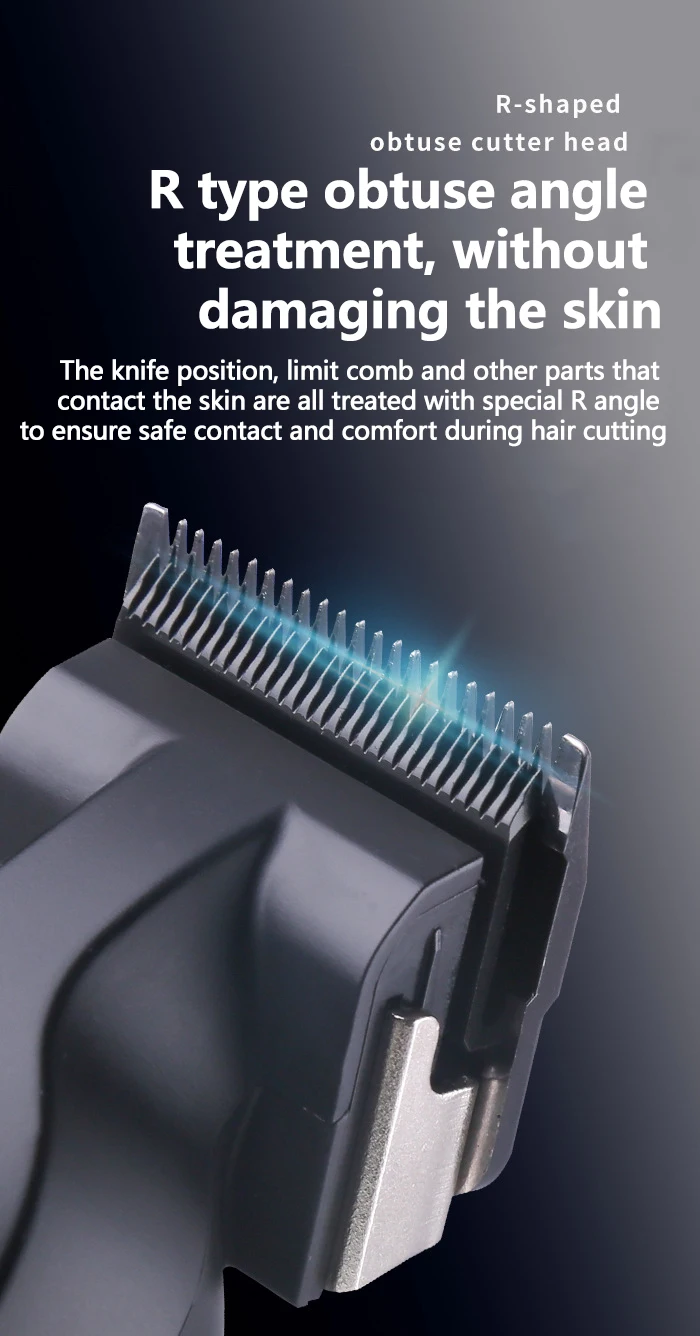 Kemei KM-2296 2299 Professional Hair Clipper for Men Hair Cutting Machine with Seat Charger Hair Trimmer Machine Haircut Machine