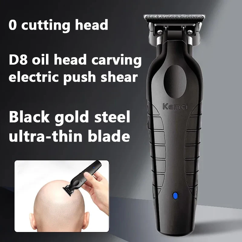 Kemei KM-2296 2299 Professional Hair Clipper for Men Hair Cutting Machine with Seat Charger Hair Trimmer Machine Haircut Machine