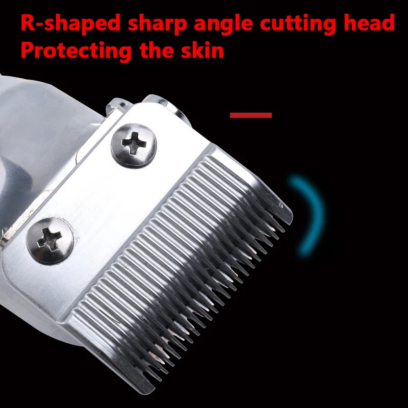 Kemei KM-2296 2299 Professional Hair Clipper for Men Hair Cutting Machine with Seat Charger Hair Trimmer Machine Haircut Machine
