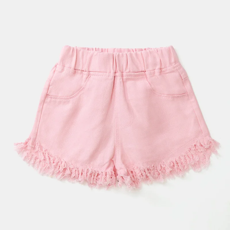IENENS Kids Baby Girls Summer Denim Clothing Shorts Pants Jeans Clothes Children Girl Casual Short Trousers Infant Bottoms