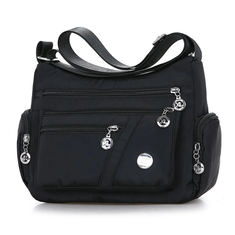 Yogodlns Fashion Women Shoulder Messenger Bag Waterproof Nylon Oxford Crossbody Bag Handbags Large Capacity Travel Bags Purse