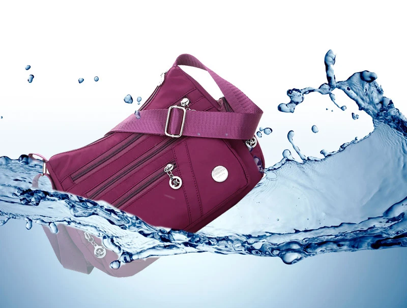 Yogodlns Fashion Women Shoulder Messenger Bag Waterproof Nylon Oxford Crossbody Bag Handbags Large Capacity Travel Bags Purse