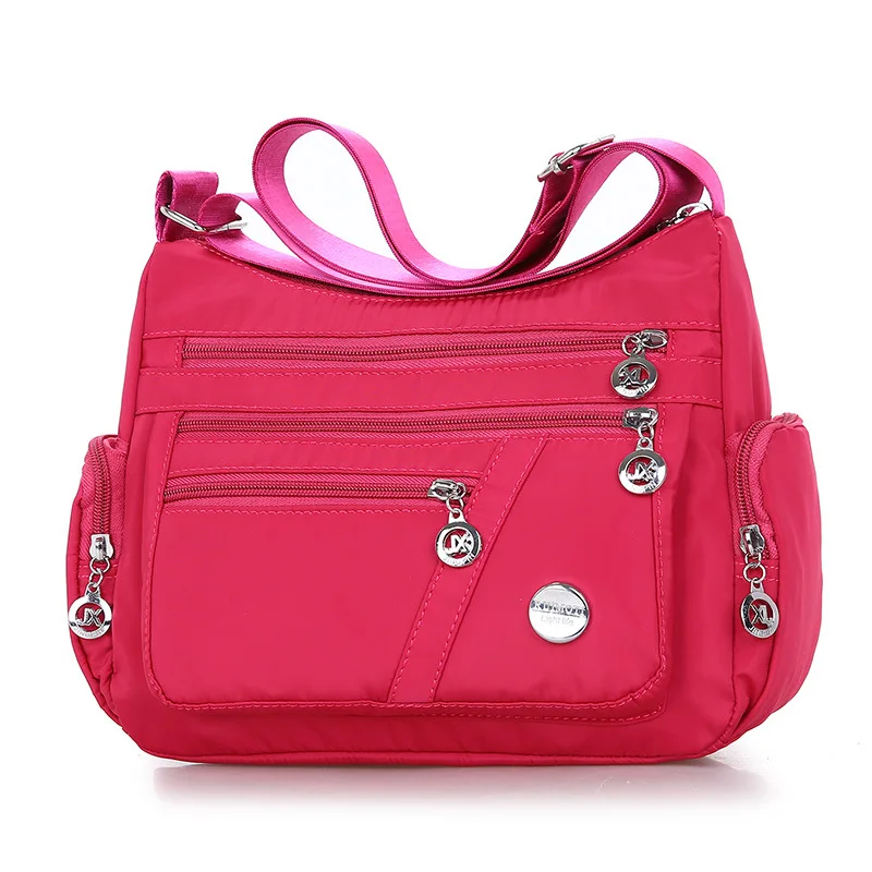 Yogodlns Fashion Women Shoulder Messenger Bag Waterproof Nylon Oxford Crossbody Bag Handbags Large Capacity Travel Bags Purse