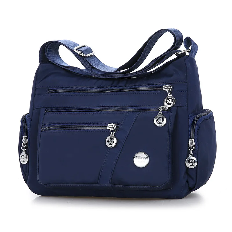 Yogodlns Fashion Women Shoulder Messenger Bag Waterproof Nylon Oxford Crossbody Bag Handbags Large Capacity Travel Bags Purse