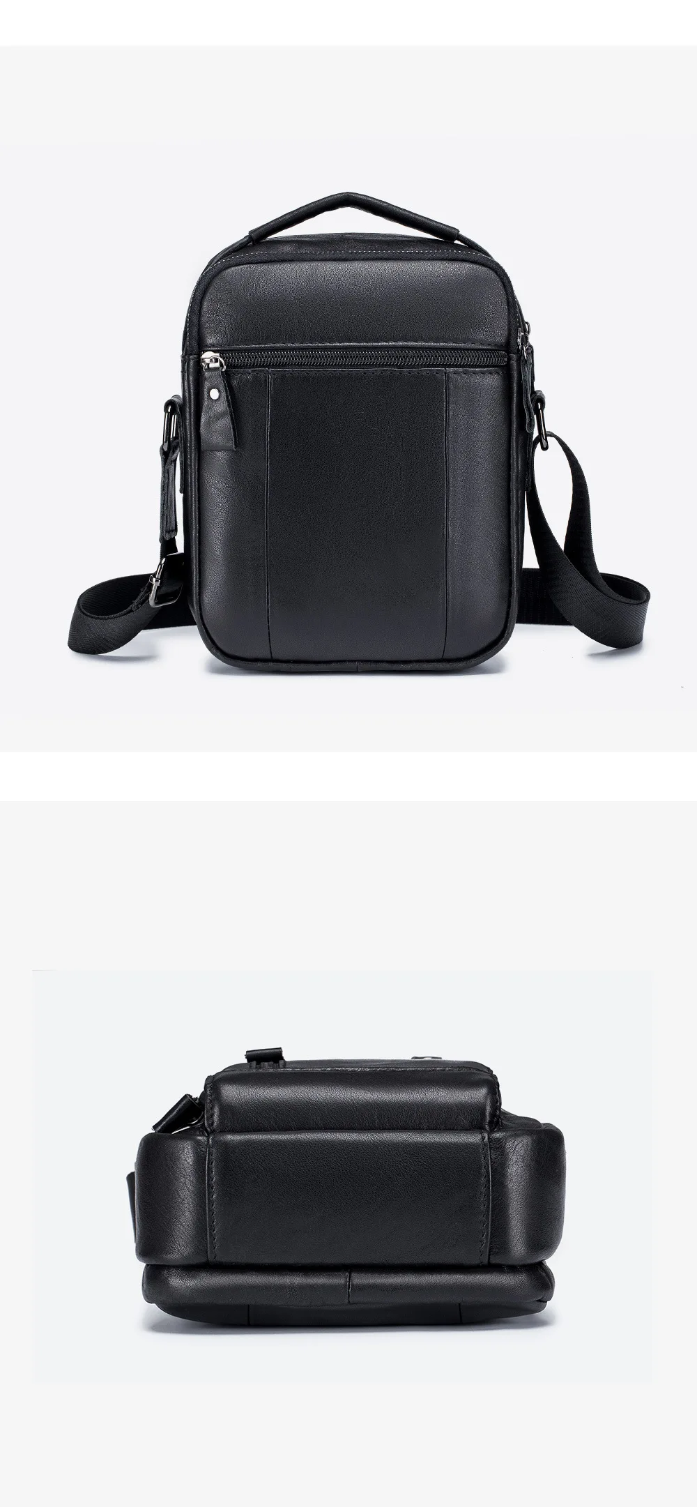 Brand 100% Genuine Leather Men's Shoulder Bags Messenger Bag for Men Crossbody Bags New Small Man Designer Handbag Bolso Male