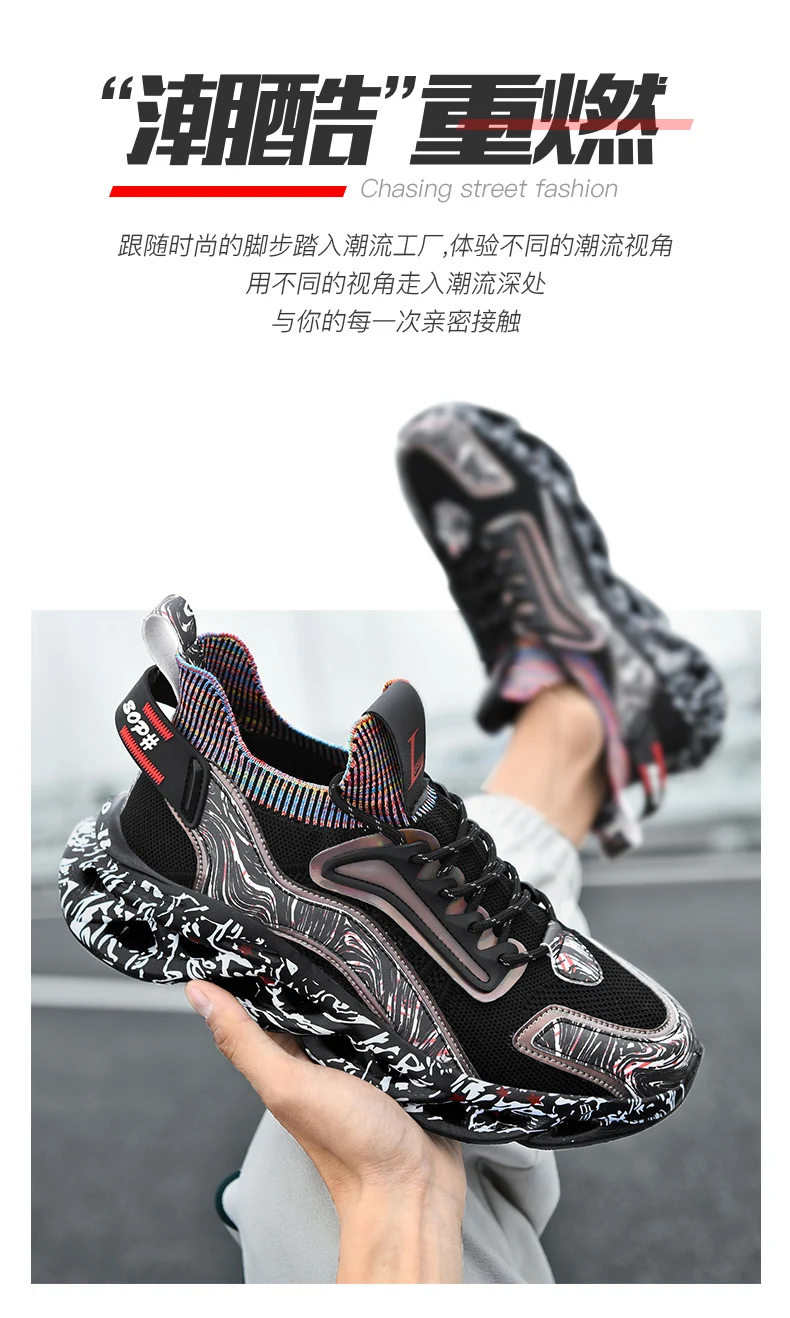 men shoes Sneakers Male tenis Luxury designer shoes Mens casual Shoes platform Shoes fashion Blade loafers running Shoe for men