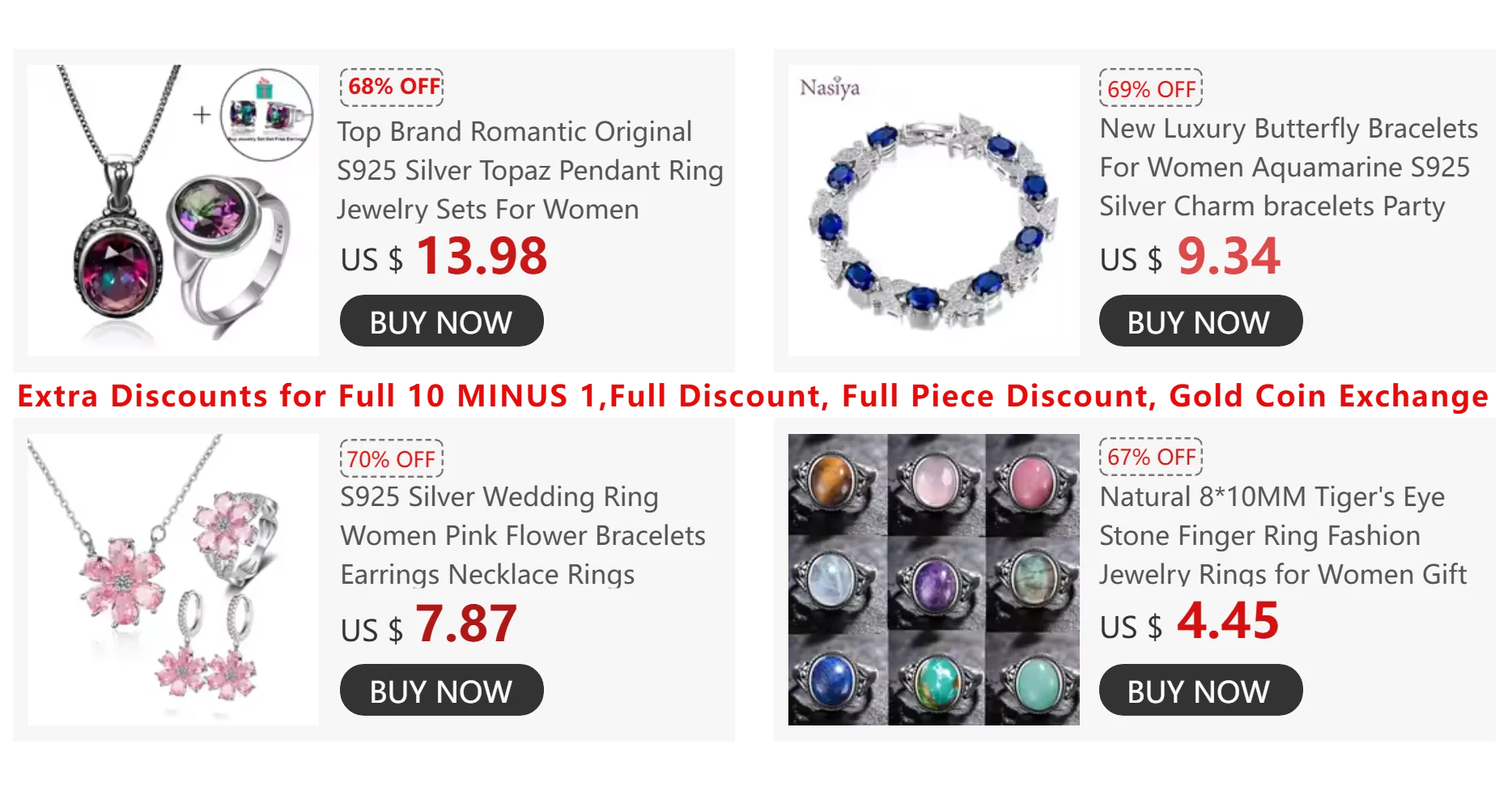 Natural Rhodochrosite Rings Women's S925 Silver Jewelry Ring Gifts Vintage Fine Wedding Ring