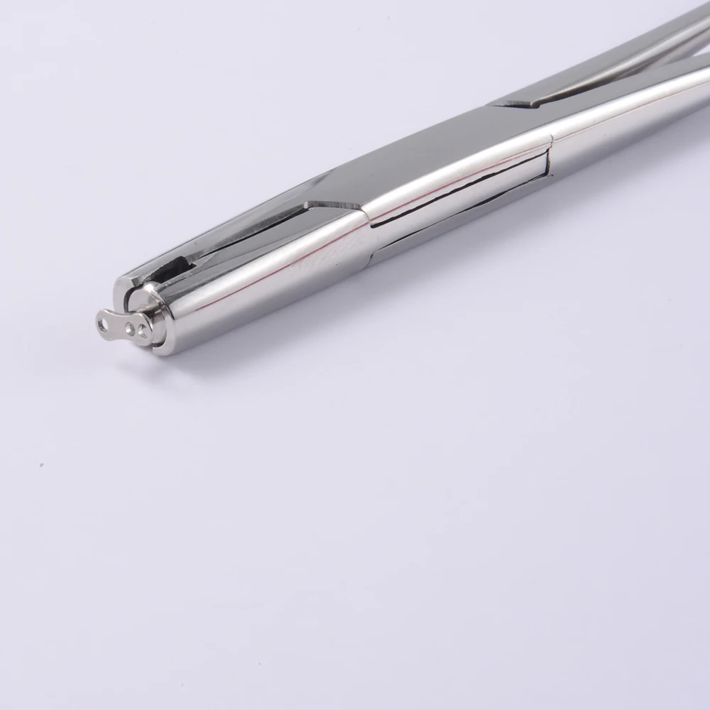 1pcs Surgical Steel Professional Dermal Anchor Holding Tube Tool Plier Dermal Disc Forcep Professional Piercing Equipment 3-5mm