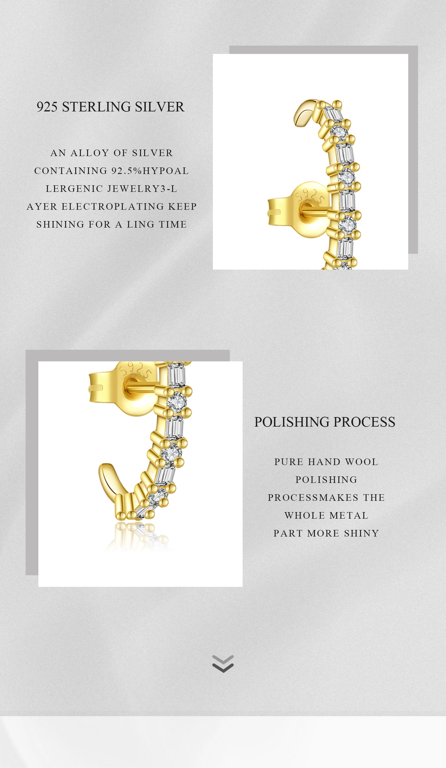 ANDYWEN 925 Sterling Silver Gold Clear CZ Circle Stud Earring 2023 Spiring Luxury Fine Jewelry Valentines Gift Women Jewels