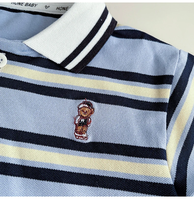 IENENS Summer Baby Clothing Sets Polo-shirt + Shorts Suits 0-4 Years Kids Boy Short Sleeve Holiday Clothes Casual Outfits