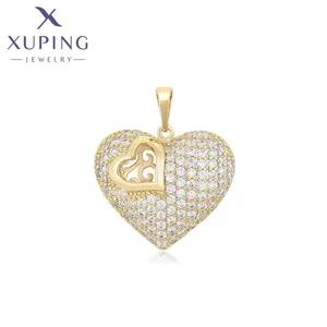 Xuping Jewelry Fashion Серьги Charm Simple Gold Color Earrings for Women Party Copper Alloy Exquisite Gift X000463287