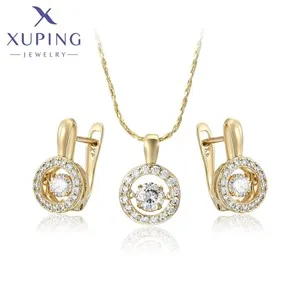 Xuping Jewelry Fashion Серьги Charm Simple Gold Color Earrings for Women Party Copper Alloy Exquisite Gift X000463287