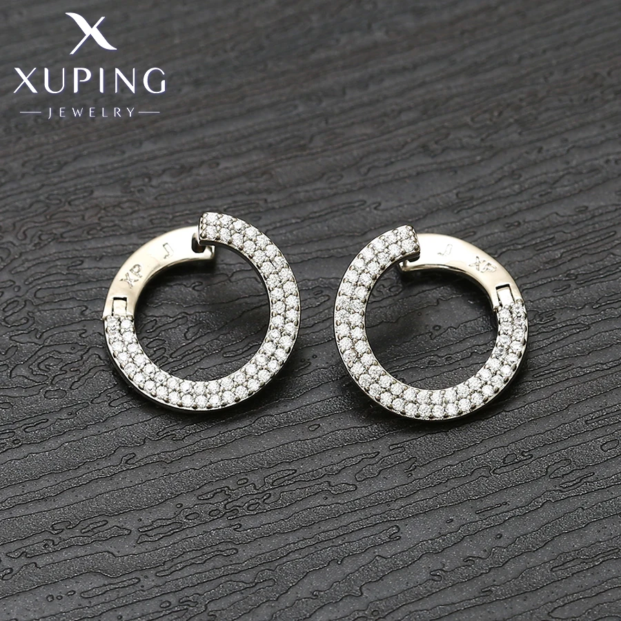 Xuping Jewelry Fashion Серьги Charm Simple Gold Color Earrings for Women Party Copper Alloy Exquisite Gift X000463287