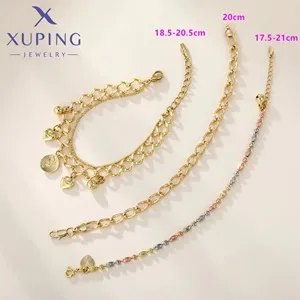 Xuping Jewelry Fashion Серьги Charm Simple Gold Color Earrings for Women Party Copper Alloy Exquisite Gift X000463287