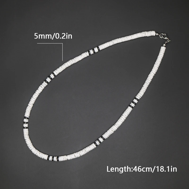 2023 Tribal Coconut Beads Necklace Men Ethnic Bohemia Puka Shell Surfer Necklace For Men Jewelry Collar Hombre Gift for Him