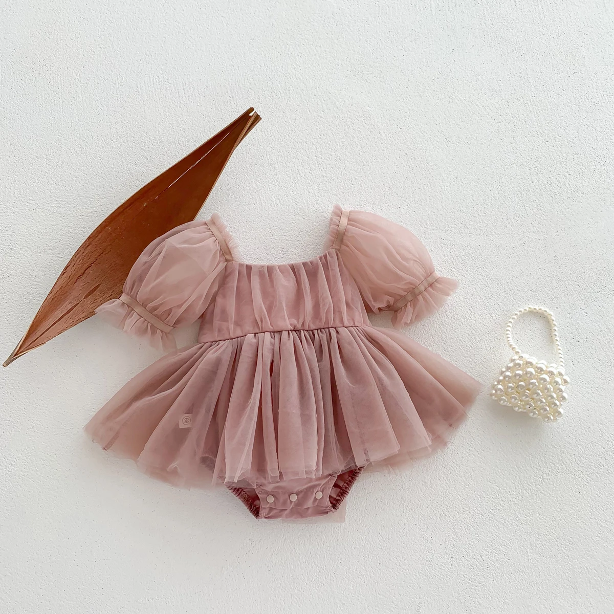 Summer Baby Romper Set Lace Polka Dots Toddler Princess Dress Infant Girls Bodysuit Baby Onesies 0-24 Months