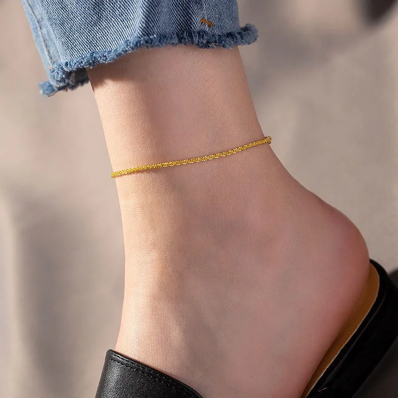 SOMILIA S925 Sterling Silver Bracelet 18K Gold Plated Sparkling Glitter Bracelet Real Money Hand Jewelry Lady Strap Holiday Gift