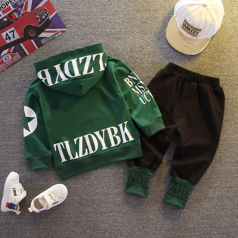 New Spring Autumn Fashion Baby Clothes For Girls Children Boys Hoodies Pants 2Pcs/Sets Toddler Casual Clothing Kids Tracksuits