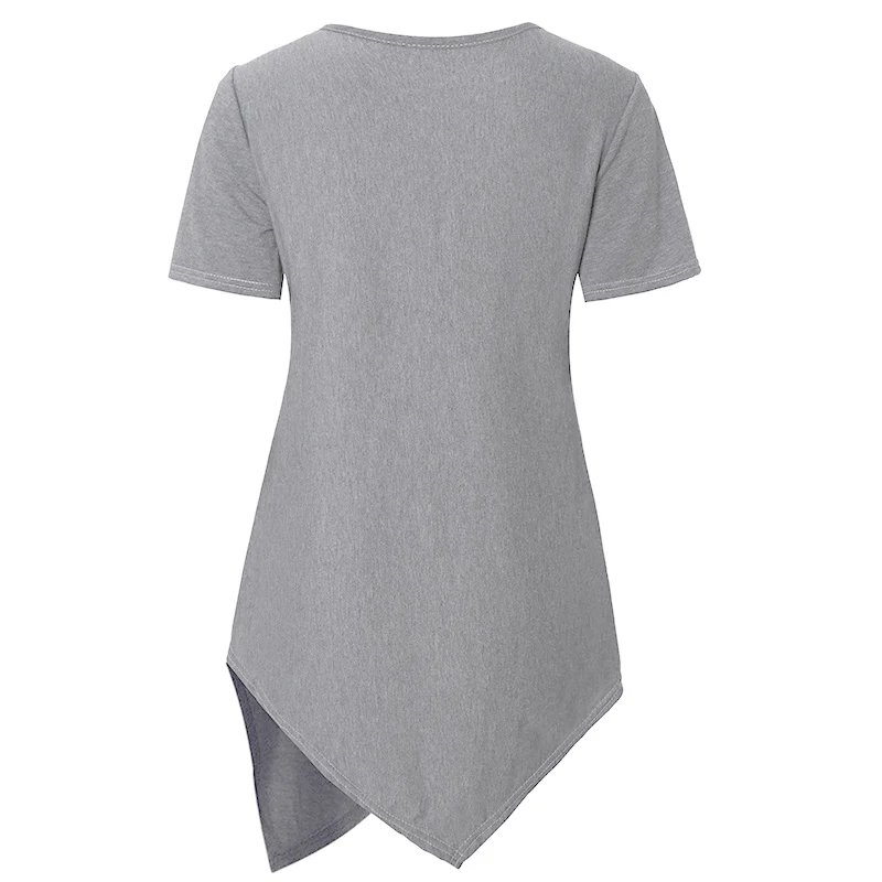 Women Blouse Maternity Casual Soft Nursing Tops T-shirt Summer Short Sleeve Pregnant Clothes Nursing Breastfeeding