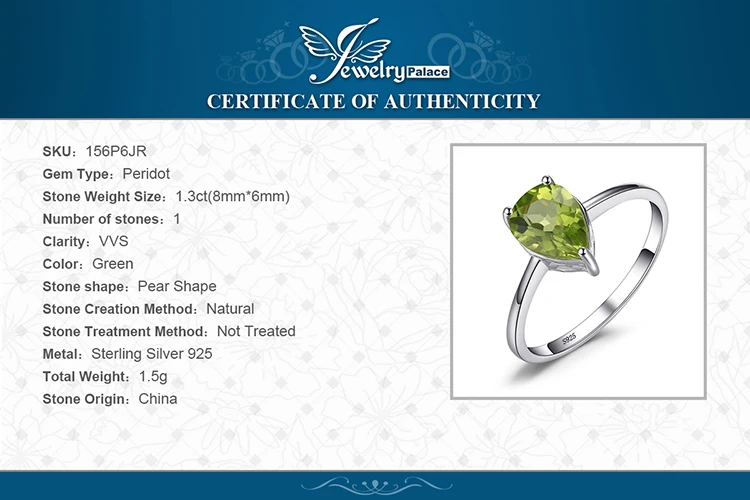 JewelryPalace Genuine Garnet Amethyst Citrine Peridot Blue Topaz 925 Sterling Silver Rings for Women Colorful Gemstone Jewelry