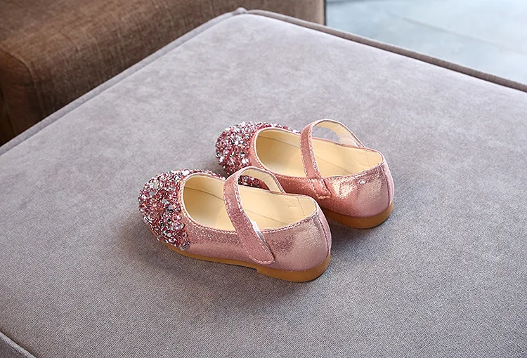2023 Spring New Children Shoes Girls Princess Shoes Glitter Children Baby Dance Shoes Casual Toddler Girl Sandals