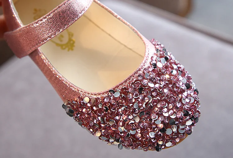 2023 Spring New Children Shoes Girls Princess Shoes Glitter Children Baby Dance Shoes Casual Toddler Girl Sandals