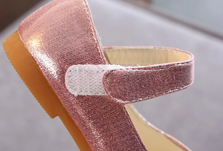 2023 Spring New Children Shoes Girls Princess Shoes Glitter Children Baby Dance Shoes Casual Toddler Girl Sandals