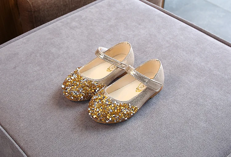 2023 Spring New Children Shoes Girls Princess Shoes Glitter Children Baby Dance Shoes Casual Toddler Girl Sandals