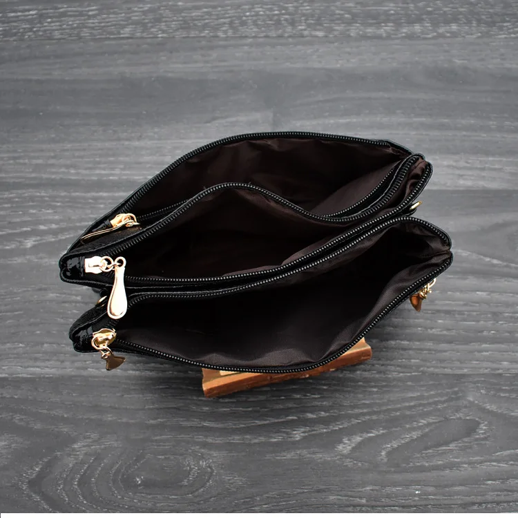 Women's Wallet Four Zipper Long Clutch Bag 3D Knurling Retro Leather Purse Sac Femme Portfel Damski Wristlet Kadın Phone Wallet