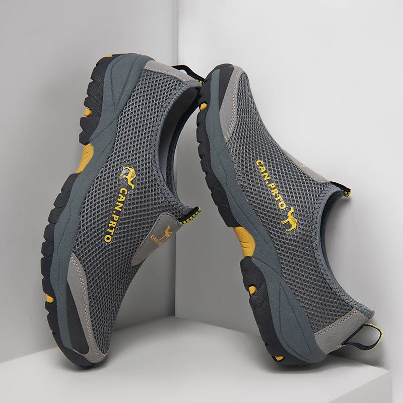 Fashion Summer Shoes Men Casual Shoes Mesh outdoor Breathable Slip-on Flats Men Sneakers Comfortable Water Loafers Zapatillas