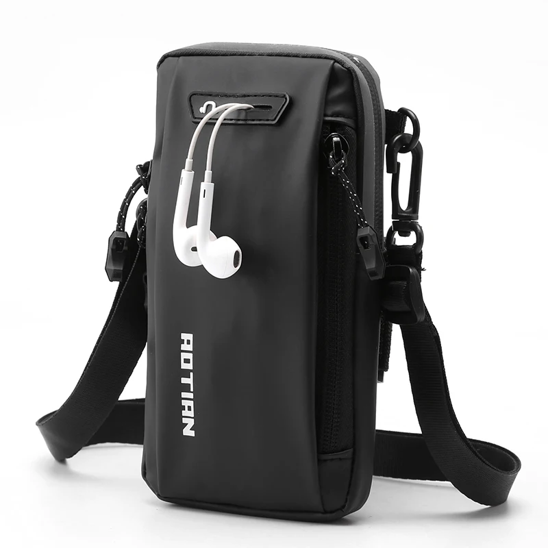 Man Shoulder Bags Oxford Messenger Handbags Fashion Mini Pouch Casual Solid Crossbody Bags For Male Shopper Tote