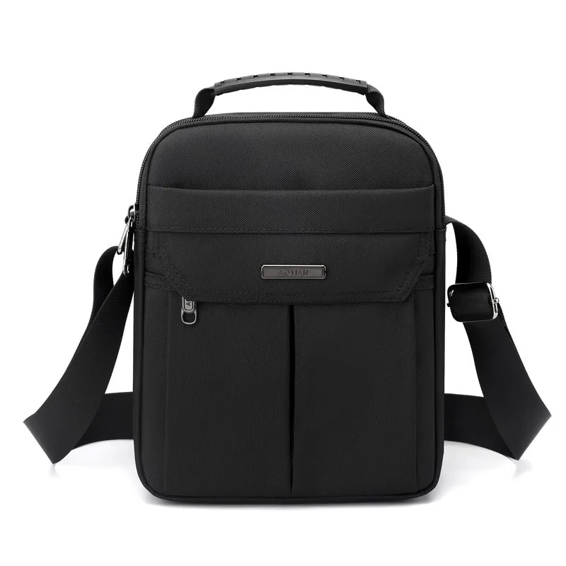 Man Shoulder Bags Oxford Messenger Handbags Fashion Mini Pouch Casual Solid Crossbody Bags For Male Shopper Tote