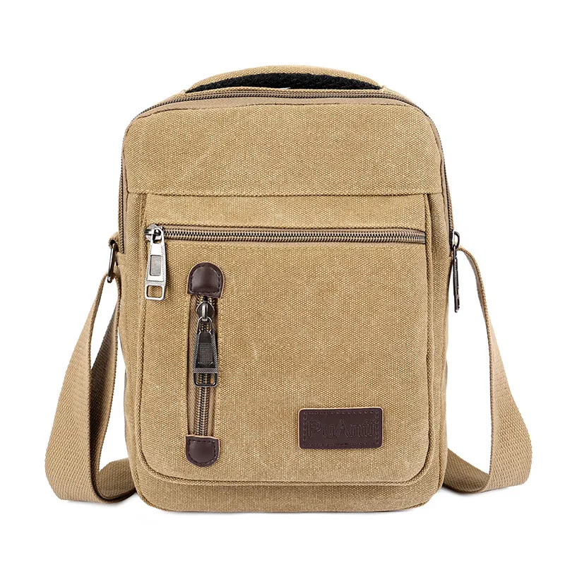 Man Shoulder Bags Oxford Messenger Handbags Fashion Mini Pouch Casual Solid Crossbody Bags For Male Shopper Tote