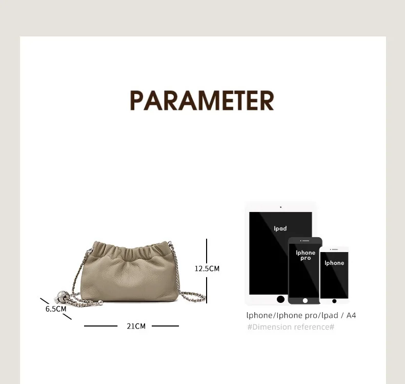 Genuine Leather Women Shoulder Bags Luxury Brand Small Chain Flap Bags for Ladies Handbag Natural Cowskin Female Crossbody Bags