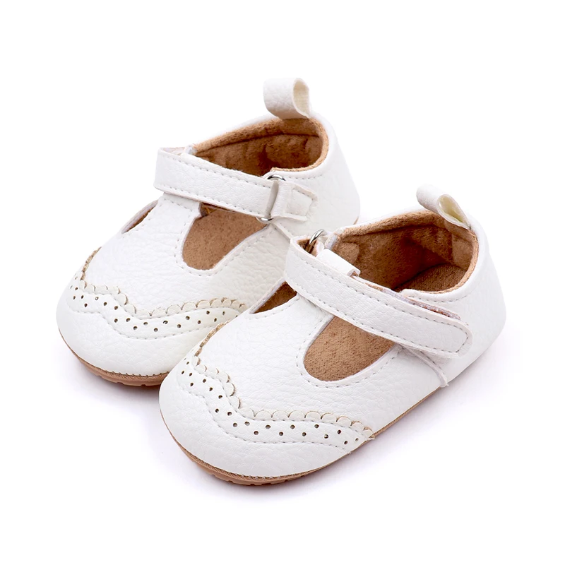 Baby Girl Sandal for Spring and Autumn 0-9-18 Months 11cm/12cm/13cm soft PU and TPR Anti-slip Hollow Breathable 2023 New Fashion