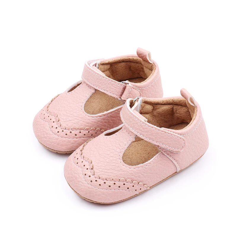 Baby Girl Sandal for Spring and Autumn 0-9-18 Months 11cm/12cm/13cm soft PU and TPR Anti-slip Hollow Breathable 2023 New Fashion
