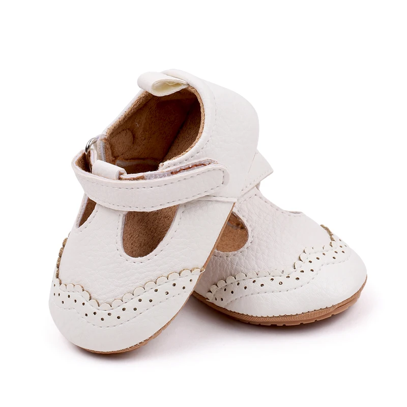 Baby Girl Sandal for Spring and Autumn 0-9-18 Months 11cm/12cm/13cm soft PU and TPR Anti-slip Hollow Breathable 2023 New Fashion