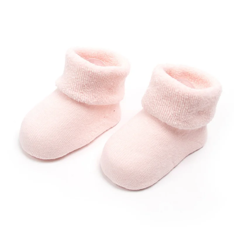 3Pair/lot New baby socks thick warm autumn winter boys girls baby socks