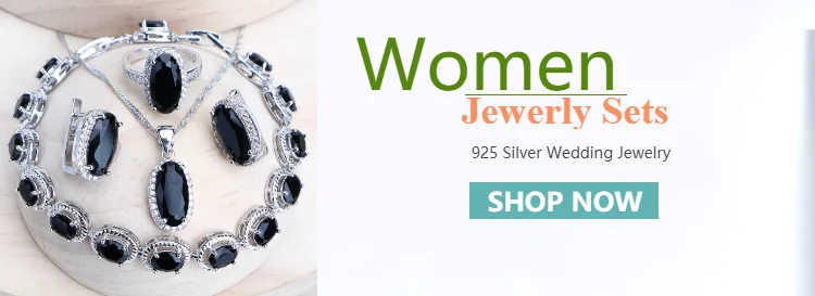 925 Silver Jewelry Sets For Women Wedding Blue Zircon Earrings Rings Charm Bracelets Pendant Necklace Bridal Jewelry Ladies Set