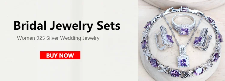925 Silver Jewelry Sets For Women Wedding Blue Zircon Earrings Rings Charm Bracelets Pendant Necklace Bridal Jewelry Ladies Set